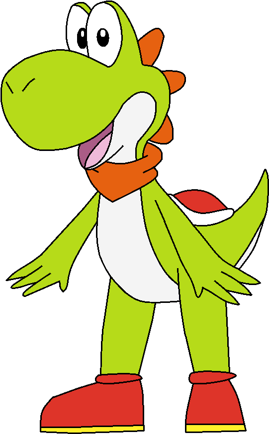 Happy Th Waluigi Amazing Yoshi Fan Art Ⓒ Clipart (658x937), Png Download