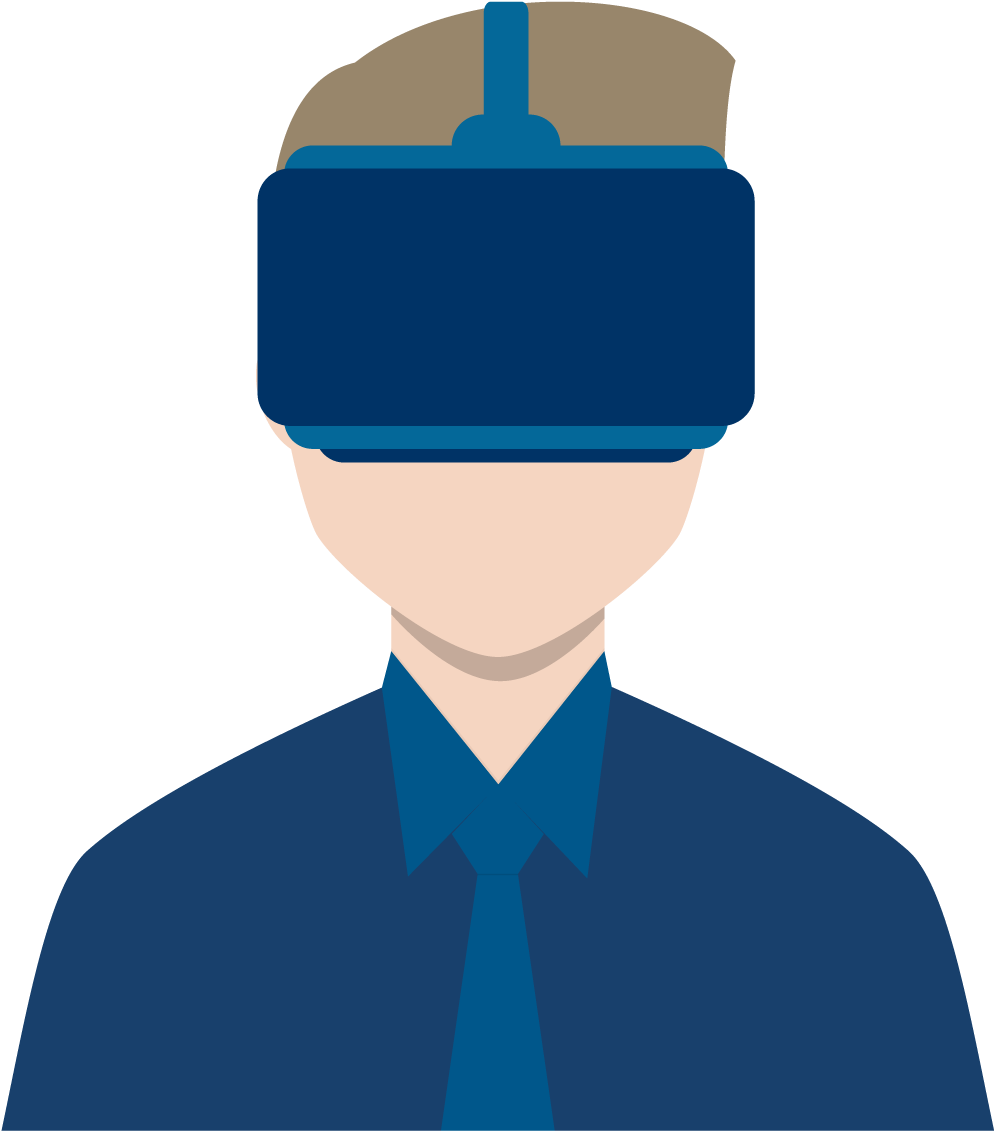 Virtual Reality Device Clipart (1460x1459), Png Download
