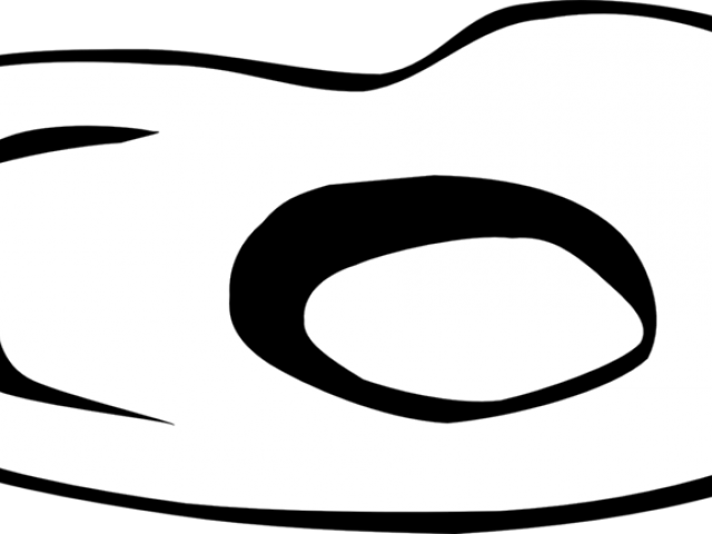 Fried Egg Clipart Line Drawing - Png Download (640x480), Png Download