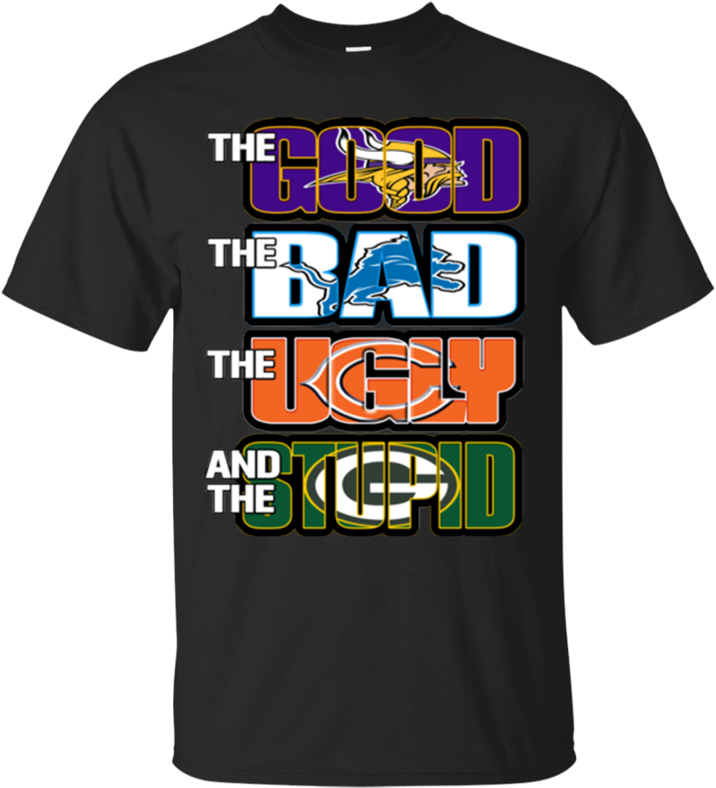 Minnesota Vikings Shirts The Good The Bad The Ugly Clipart (1155x1155), Png Download