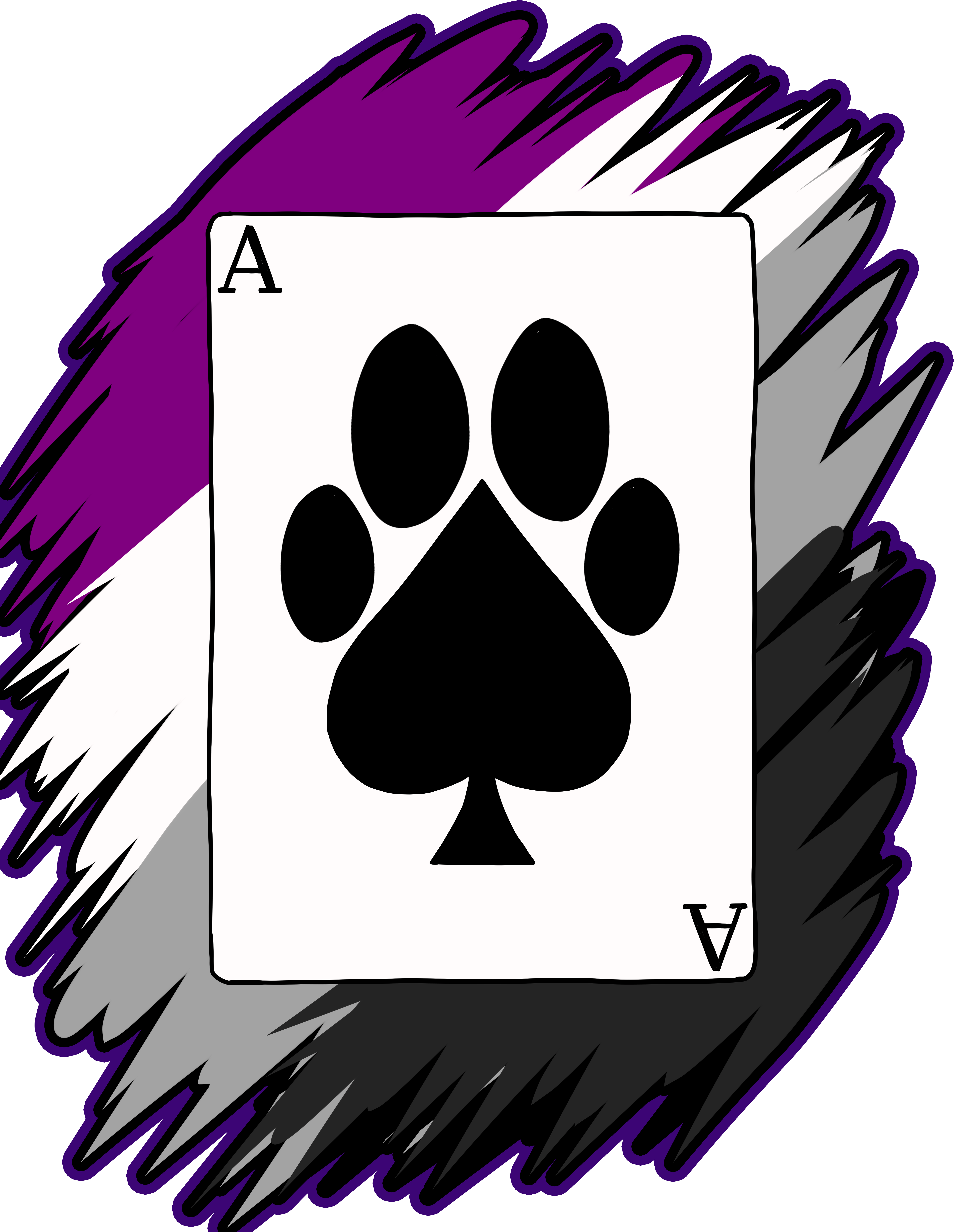 Ace Playing Card Clipart (4822x6200), Png Download