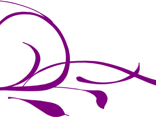 Swirl Clipart Purple - Png Download (640x480), Png Download