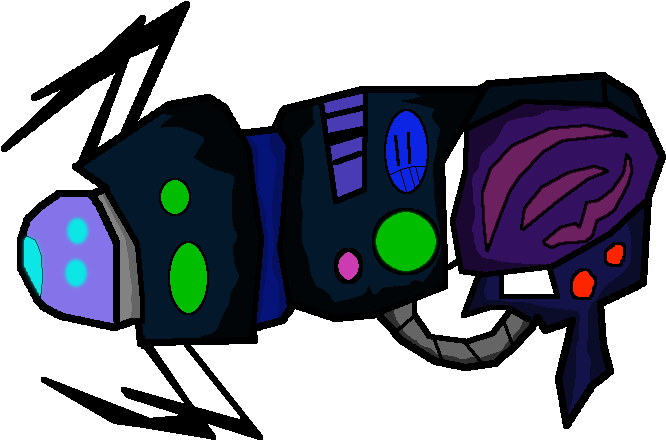 Black Hole Gun Clipart (732x457), Png Download
