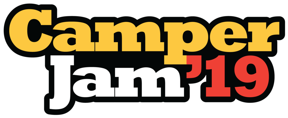 Camper Jam 19 Colour Rgb Clipart (1000x444), Png Download