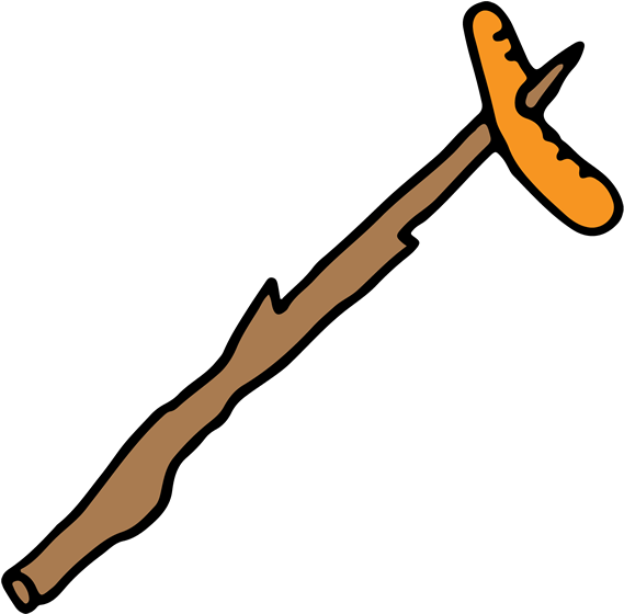 Doodle Hot Dog On A Stick Clipart (618x618), Png Download