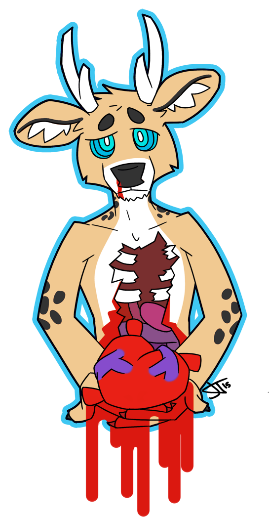 ∴tear Yourself Open∴ Clipart (675x1200), Png Download