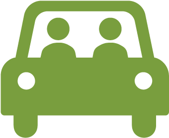 Carpool With A Coworker Clipart (989x385), Png Download