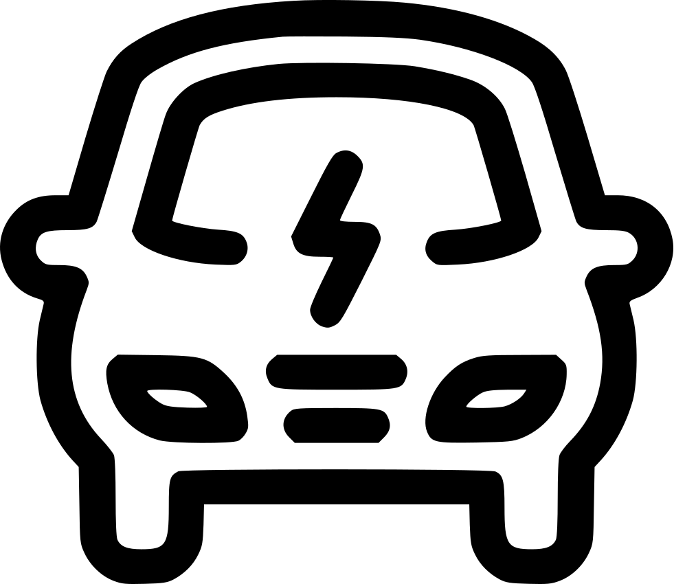 Electric Car Comments Clipart (981x850), Png Download