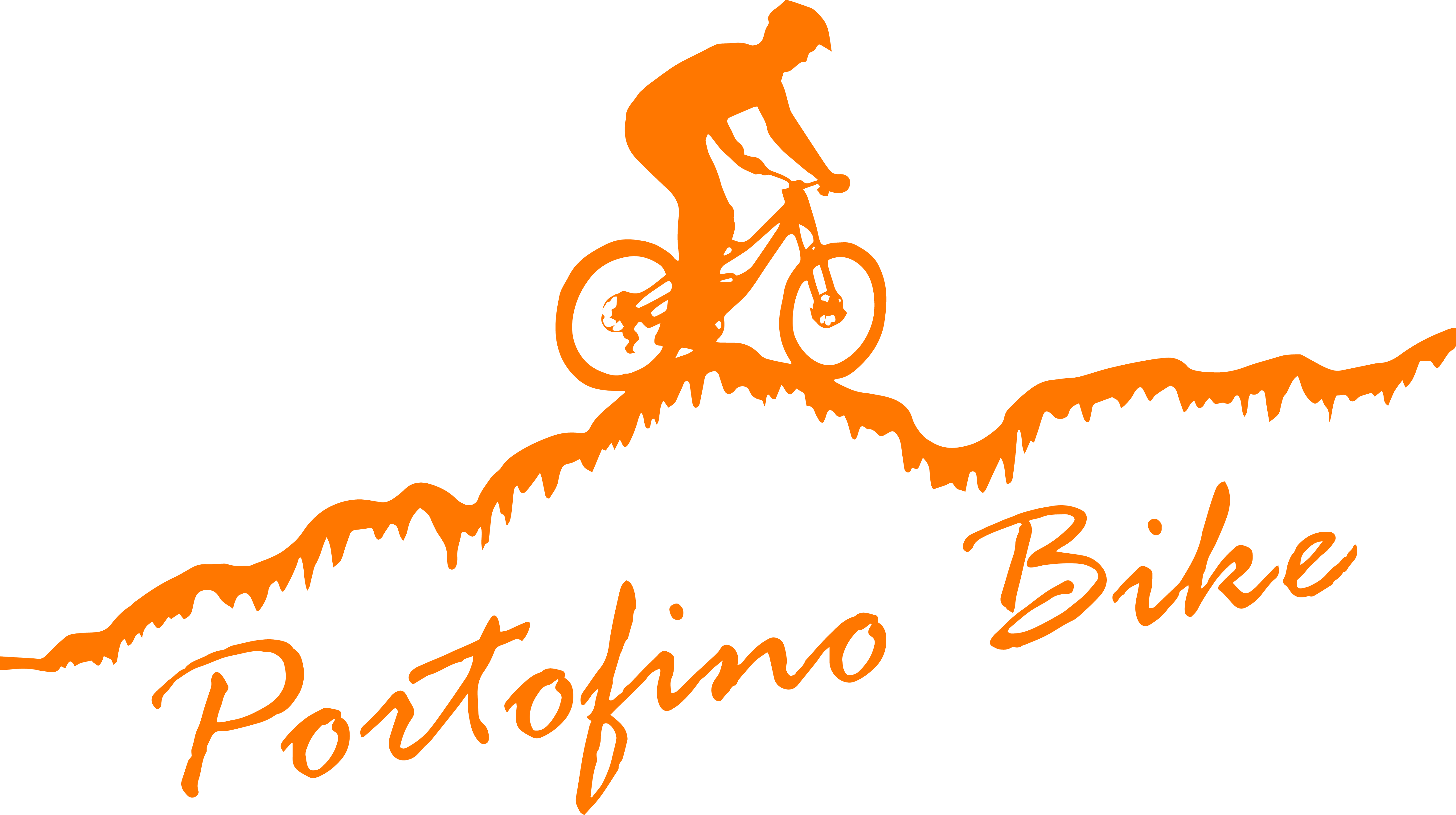 Portofino Bike Logo Clipart (4723x2644), Png Download
