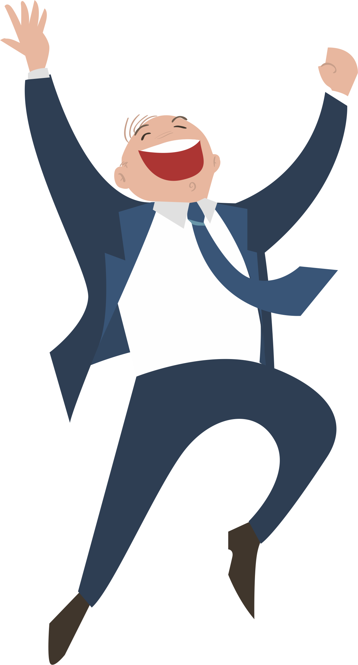 Illustration Laughing Man Transprent Png Free Ⓒ Clipart (1199x2226), Png Download