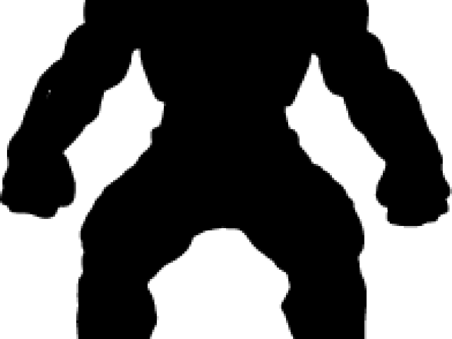 Hulk Clipart Silhouette - Png Download (640x480), Png Download