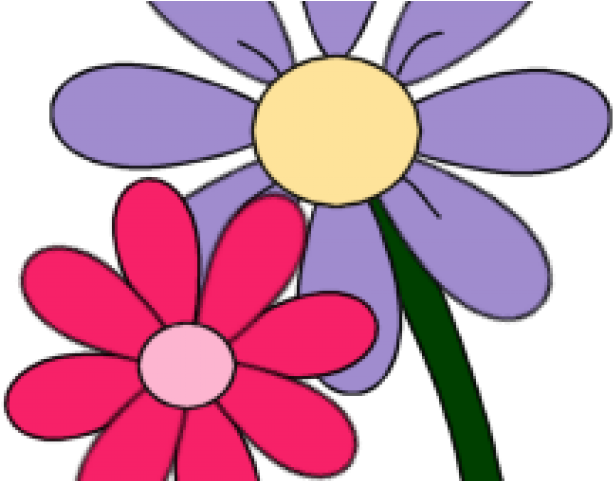 Purple Flower Clipart Pink - Png Download (640x480), Png Download