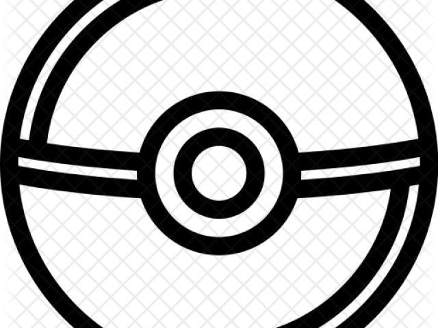 Pokeball Clipart Line Art - Png Download (640x480), Png Download