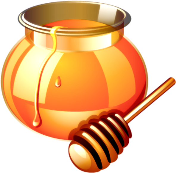 Honey Clipart Png , Png Download Transparent Png (591x582), Png Download
