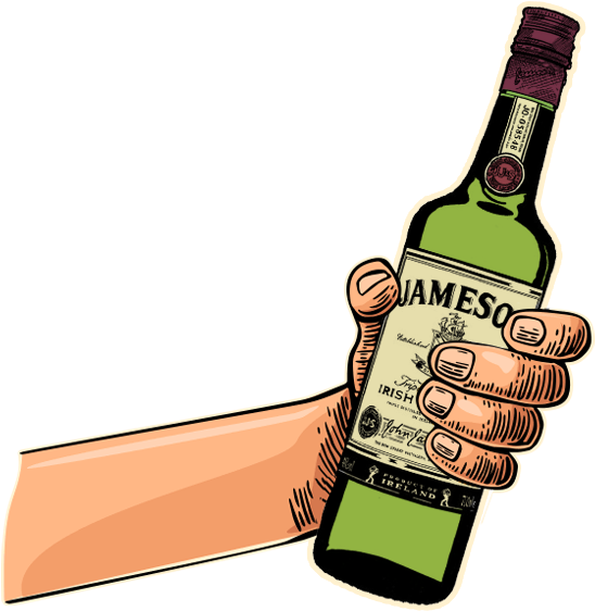 Rsvp For A Free Beer & Shot Clipart (657x564), Png Download