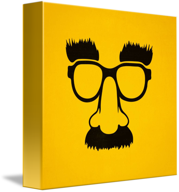 Groucho Mask Glasses By Clipart (606x650), Png Download