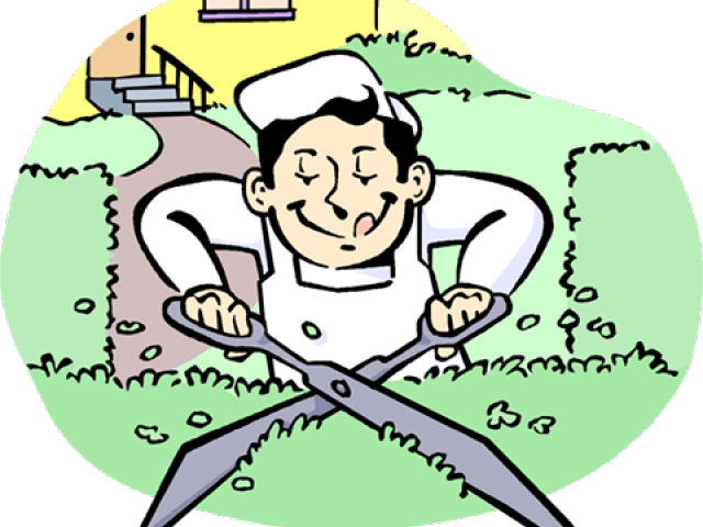 Hedges Clipart Hedge Trimming - Png Download (640x480), Png Download