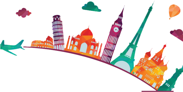 Travel Clipart Borders - Png Download (640x480), Png Download