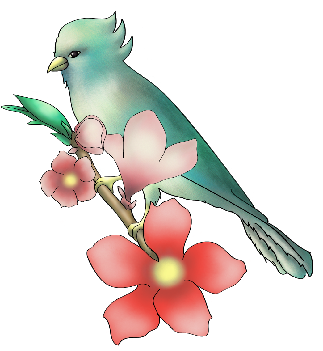 With Bird Clipart (1200x1600), Png Download
