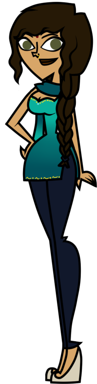 Behavior Priyanka Chopra Illustration Movies Shoe Human Clipart (400x1576), Png Download