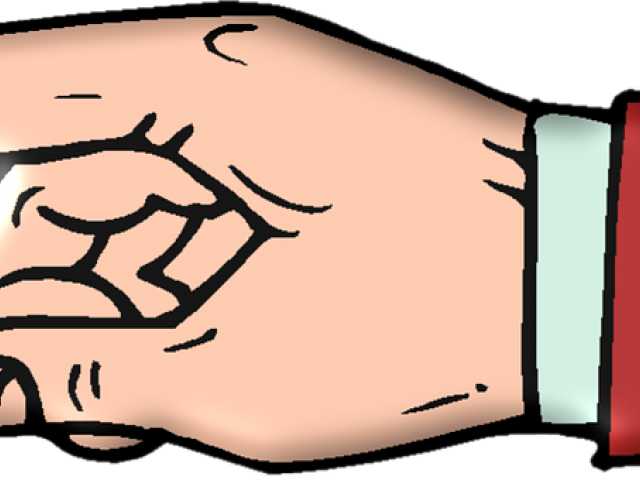 Finger Pointing Clipart - Png Download (640x480), Png Download