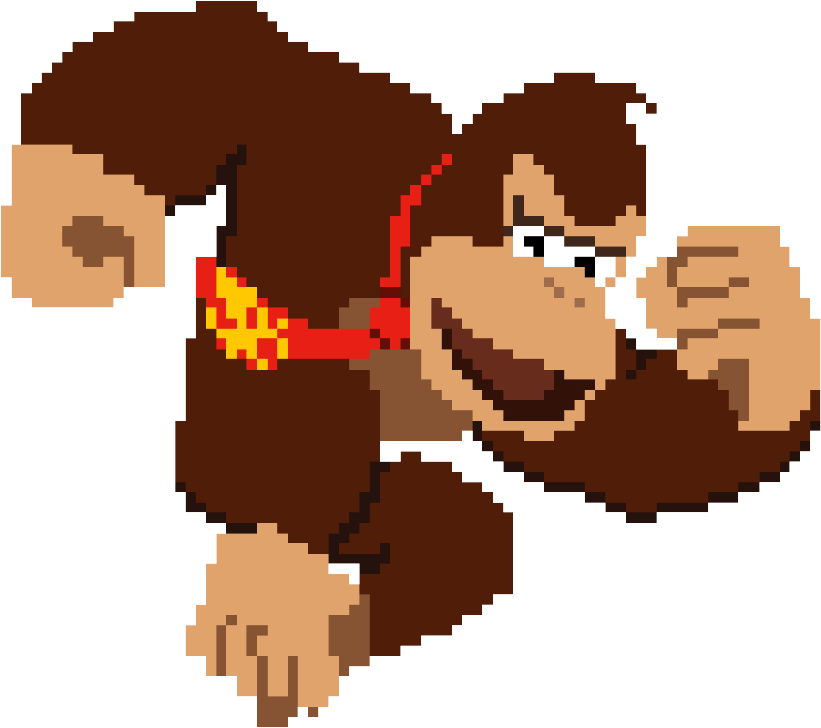 “ Donkey Kong This One's An Old One I Forgot To Upload, Clipart (1280x1280), Png Download