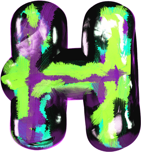 Colorful Pop Font Clipart (595x595), Png Download