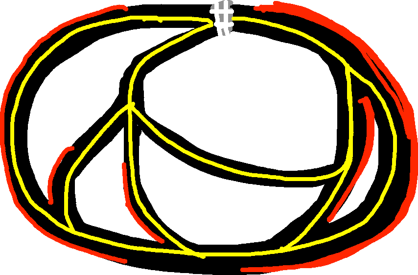 Track - Drawing Clipart (854x562), Png Download