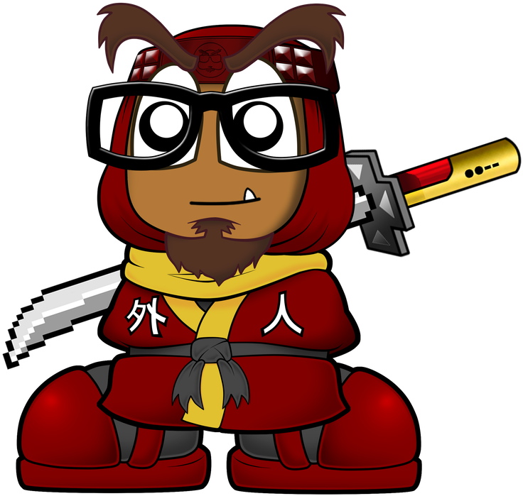 Ninja Clipart Cool Character - Png Download (904x884), Png Download