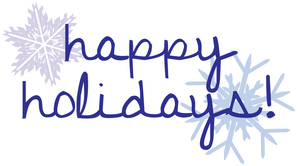 Happy Holidays Free Png Image Clipart (1024x571), Png Download