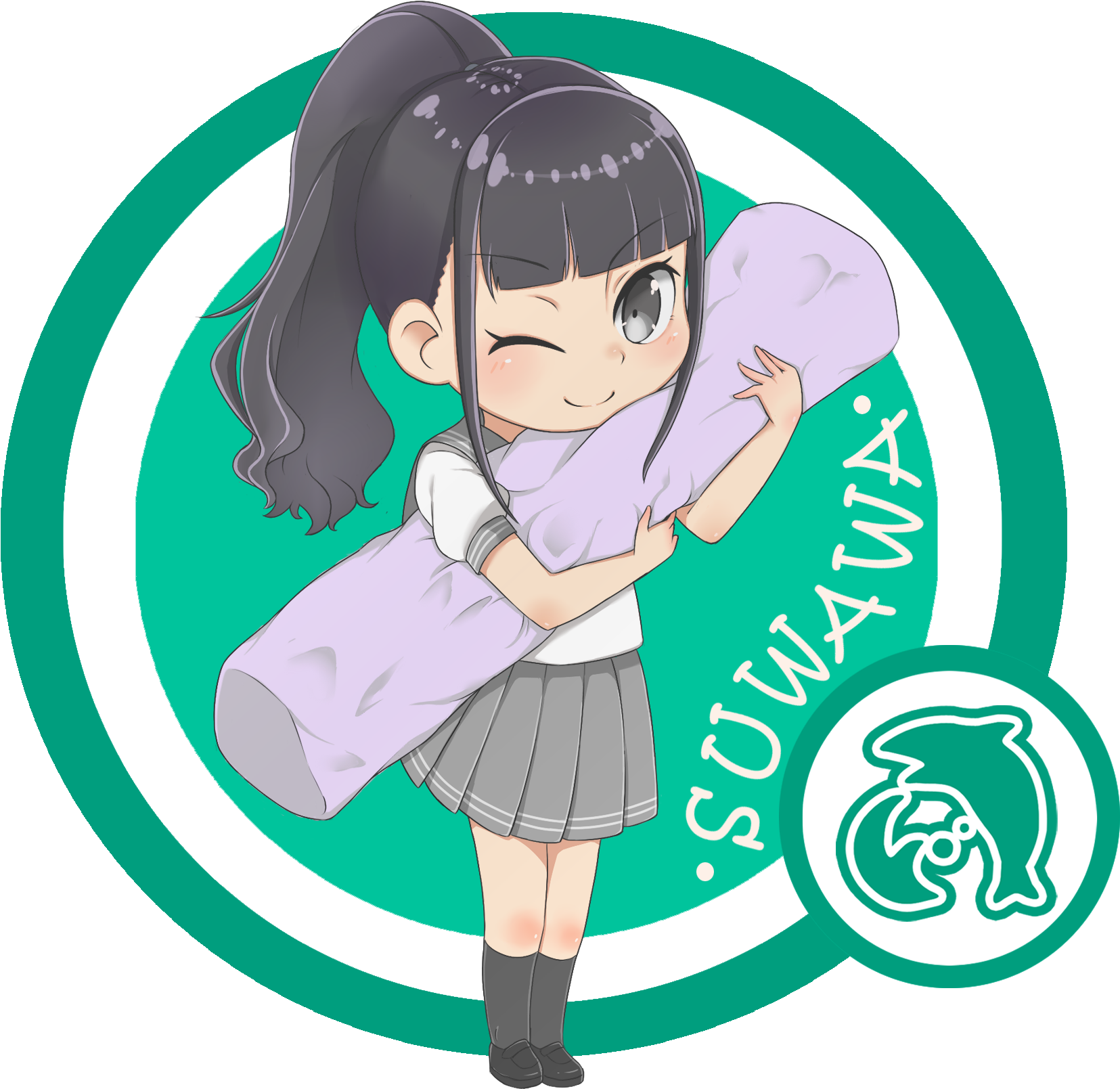 View Fullsize Suwa Nanaka Image Clipart (2000x2000), Png Download