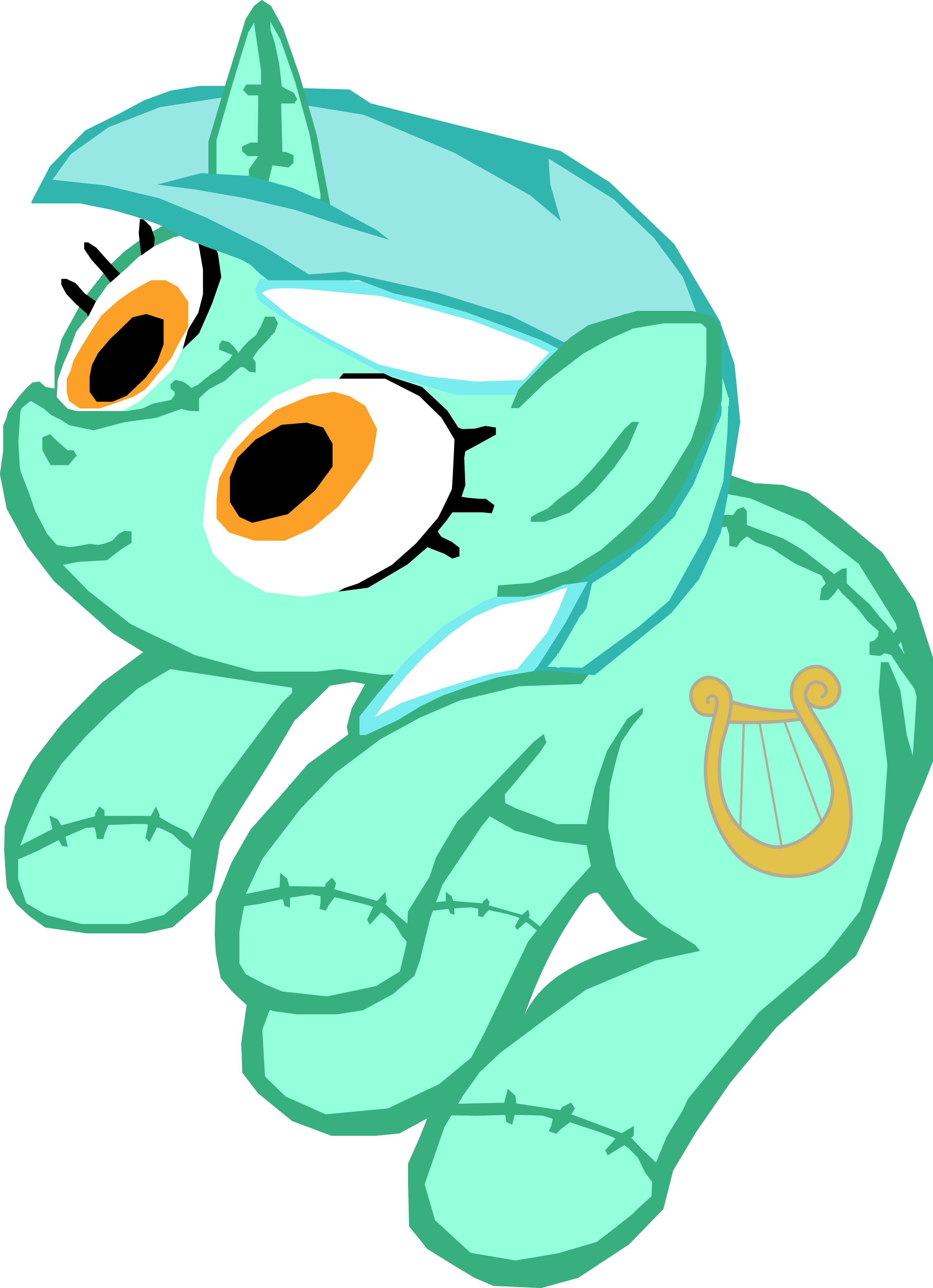 Lyra Plushie Know Your Clipart (2881x3977), Png Download