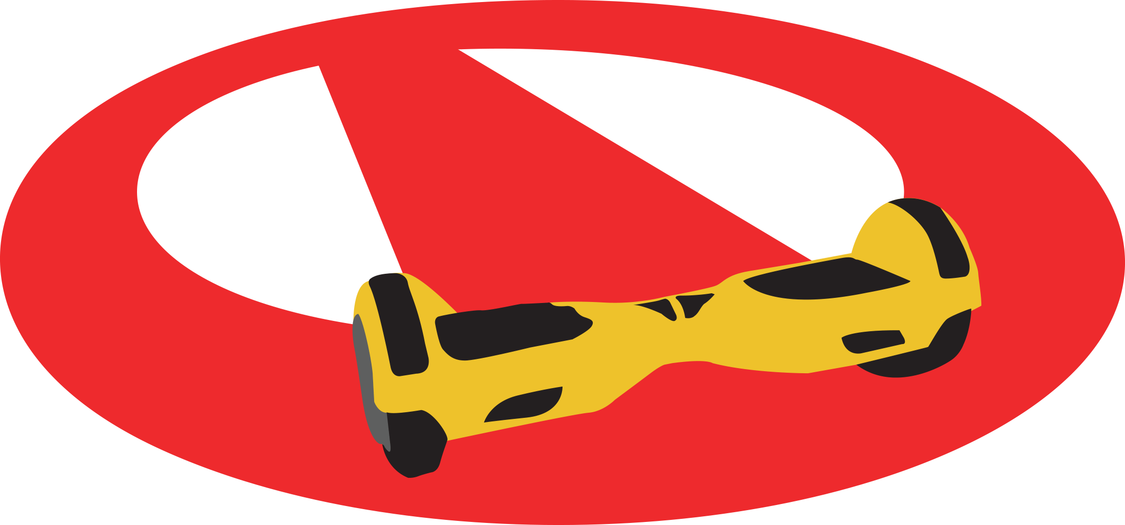 Miami Pumps Brakes On Popular Hoverboards Clipart (2192x1024), Png Download