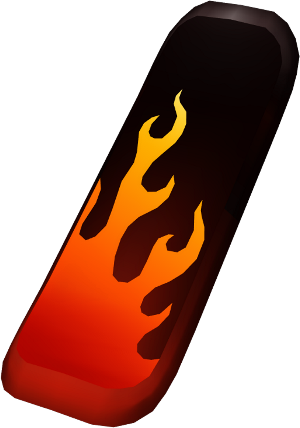 Skull Fire Clipart (1300x1620), Png Download