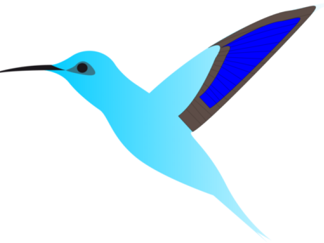 Hummingbird Clipart Happy Bird - Png Download (640x480), Png Download