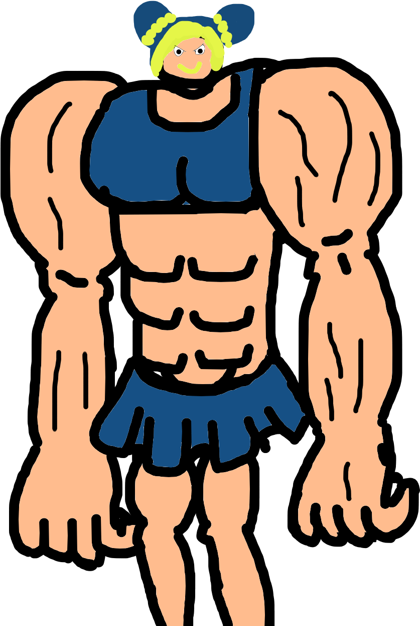 Jolyne In Part 1 Style Ready To Ora Ora Some Thots Clipart (1000x1400), Png Download