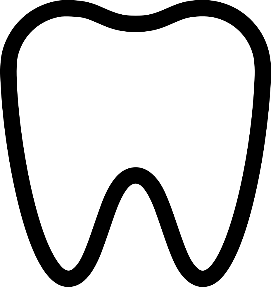 Collection Of Free Tooth Clipart (927x980), Png Download