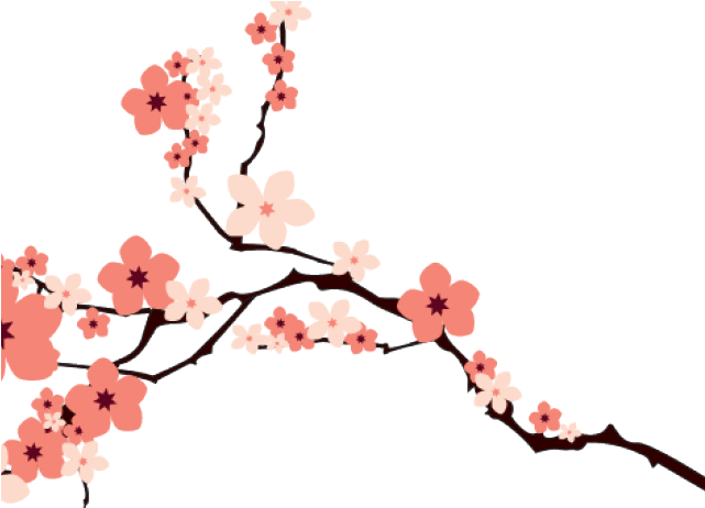 Sakura Blossom Clipart Transparent Tumblr - Png Download (640x480), Png Download