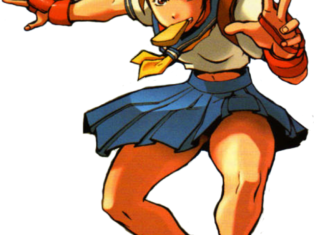 Street Fighter Clipart Sakura - Png Download (640x480), Png Download