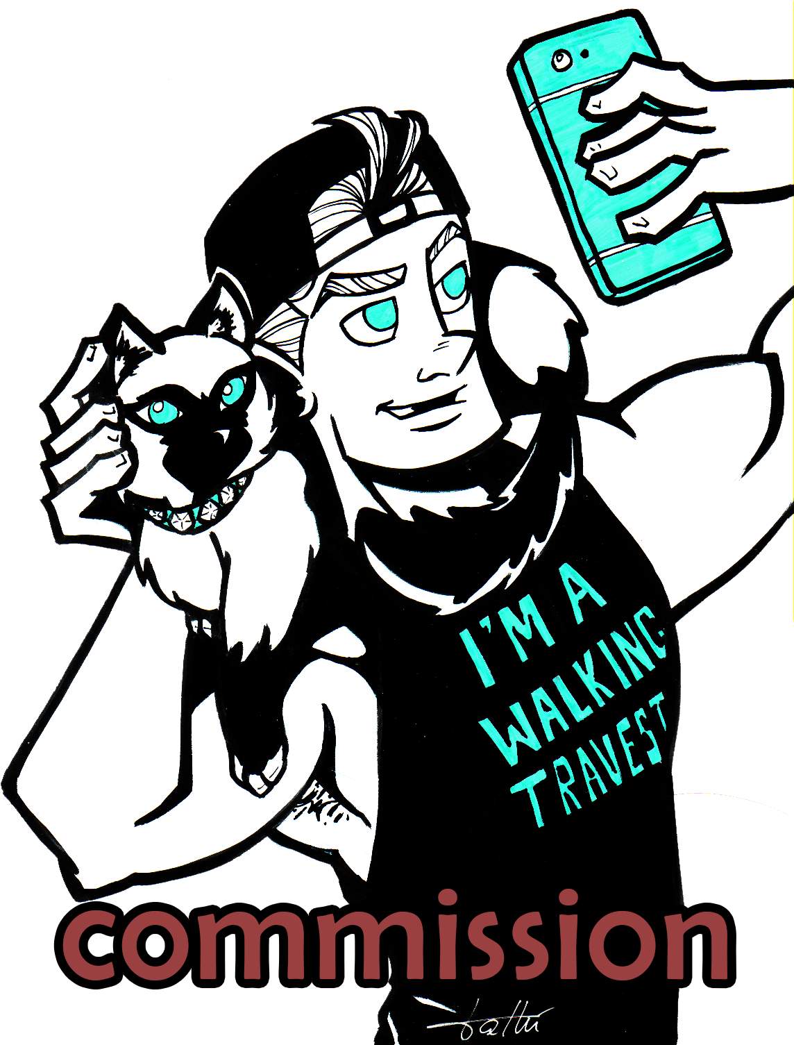 The Person Asked For Kent Taking A Selfie With Kit Clipart (1162x1504), Png Download