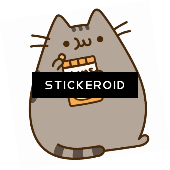 Стикер Pusheen Clipart (577x578), Png Download