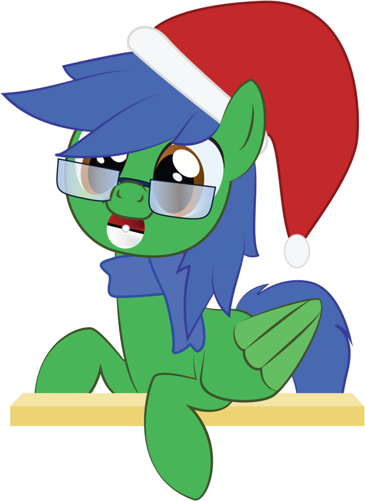 Mintysketch, Glasses, Minty's Christmas Ponies, Oc, Clipart (773x1024), Png Download