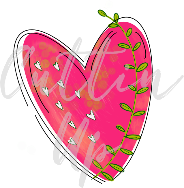Hand Drawn Heart Png File Clipart (1200x800), Png Download