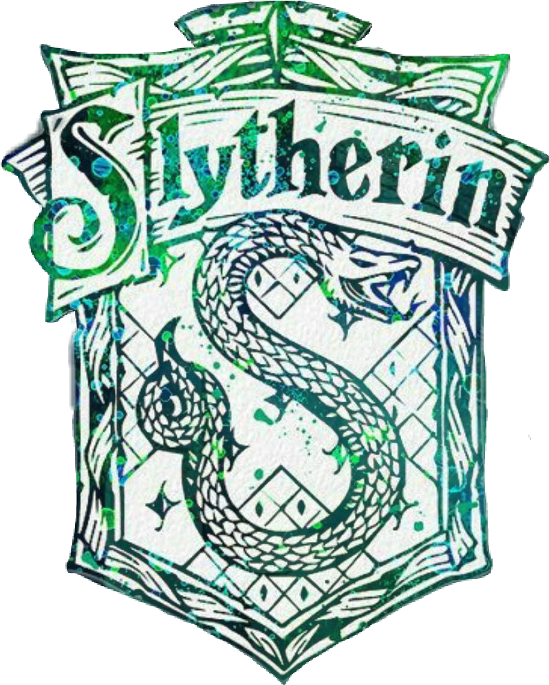 Freetoedit Slytherin Slytherinhouse Slytherinpride Clipart (797x1036), Png Download