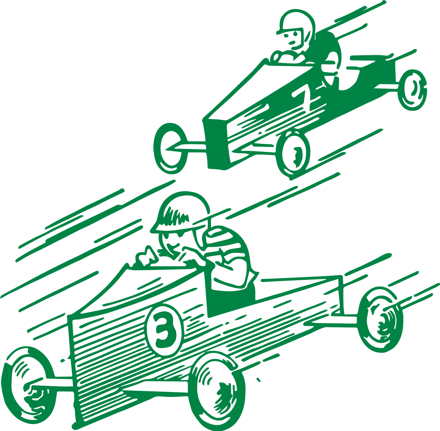 The Billy Cart Must Have An Adequate Steering Mechanism Clipart (1443x1414), Png Download