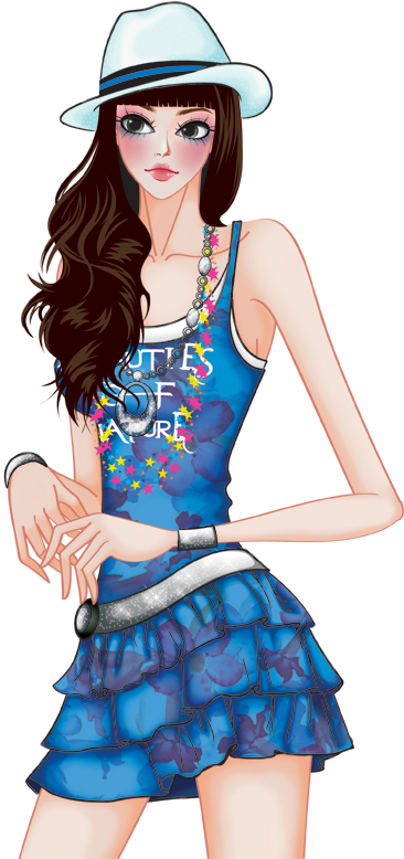 Summer Woman Fashion Wallpaper Women Download Hd Png Clipart (652x794), Png Download