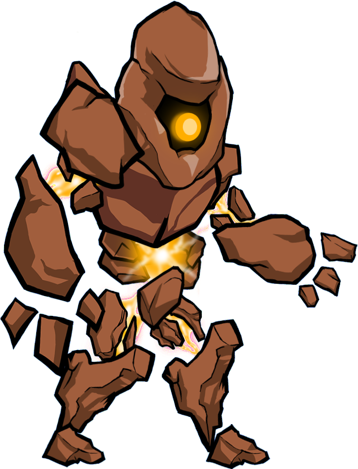 Stone Elemental 2 Clipart (713x924), Png Download