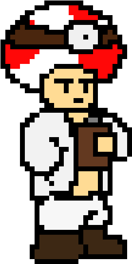 Dr - Toad Clipart (530x630), Png Download