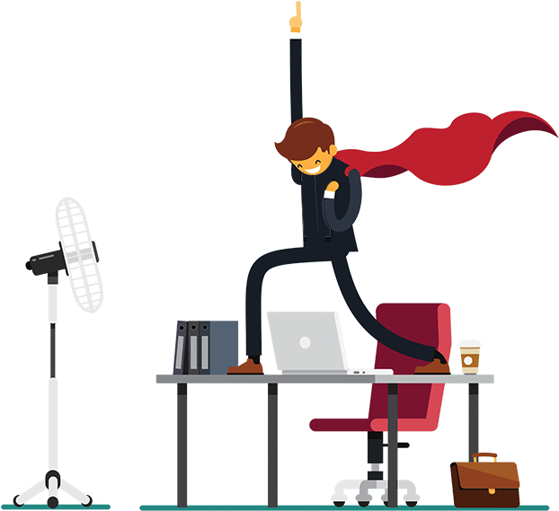 Sysadmin Day Hero Clipart (770x646), Png Download