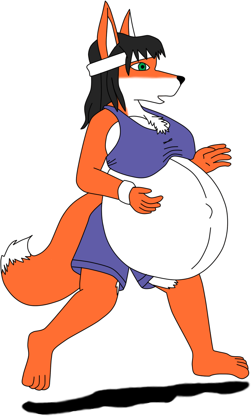 Kylie Jogging, Pregnant [in Color ] Clipart (1092x1543), Png Download